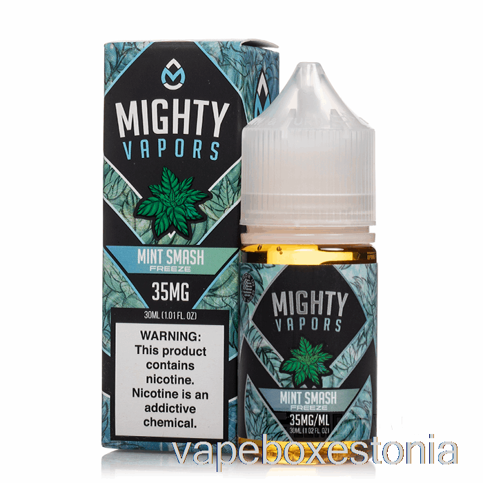 Vape Box Estonia Mint Smash Freeze - Võimsad Soolad - 30ml 35mg